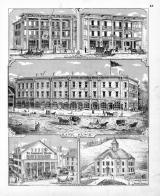 Bank Block, Lyndon Academy, St. Johnsbury House, Caledonia County 1875